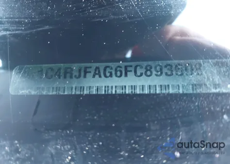 2015 Jeep Grand Cherokee Laredo from USA, damaged, VIN 1C4RJFAG6FC893608